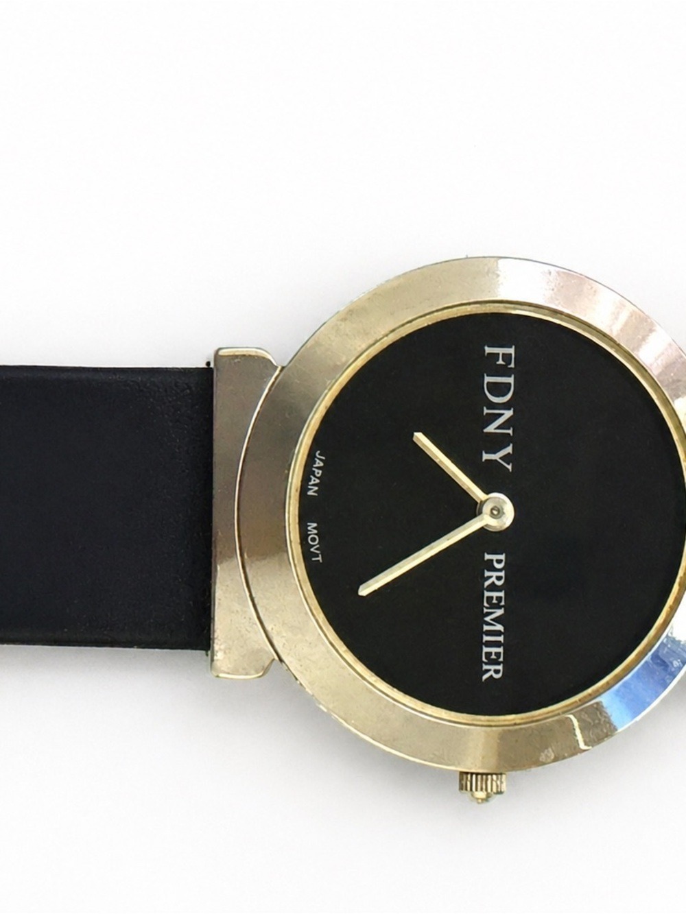 Premier Black and Gold FDNY Minimalist Watch